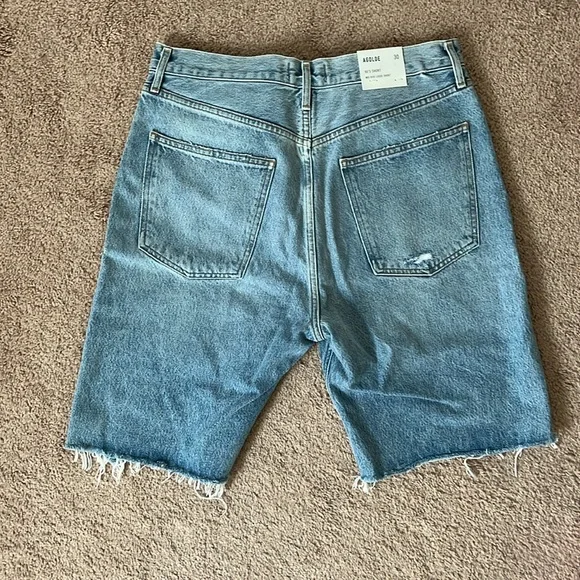 AGOLDE 90's Mid Rise Loose Shorts - NWT - Size 30 - Picture 12 of 14